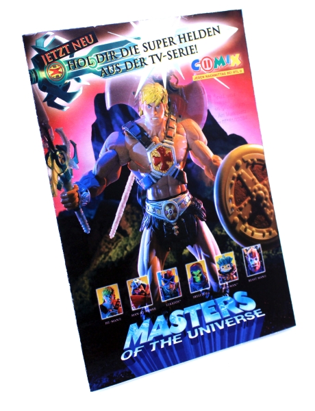 Masters of the Universe Werbeheft (2003): Hol dir die Super Helden aus der TV-Serie! von Mattel